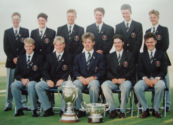 England Boys Golf Team 1991